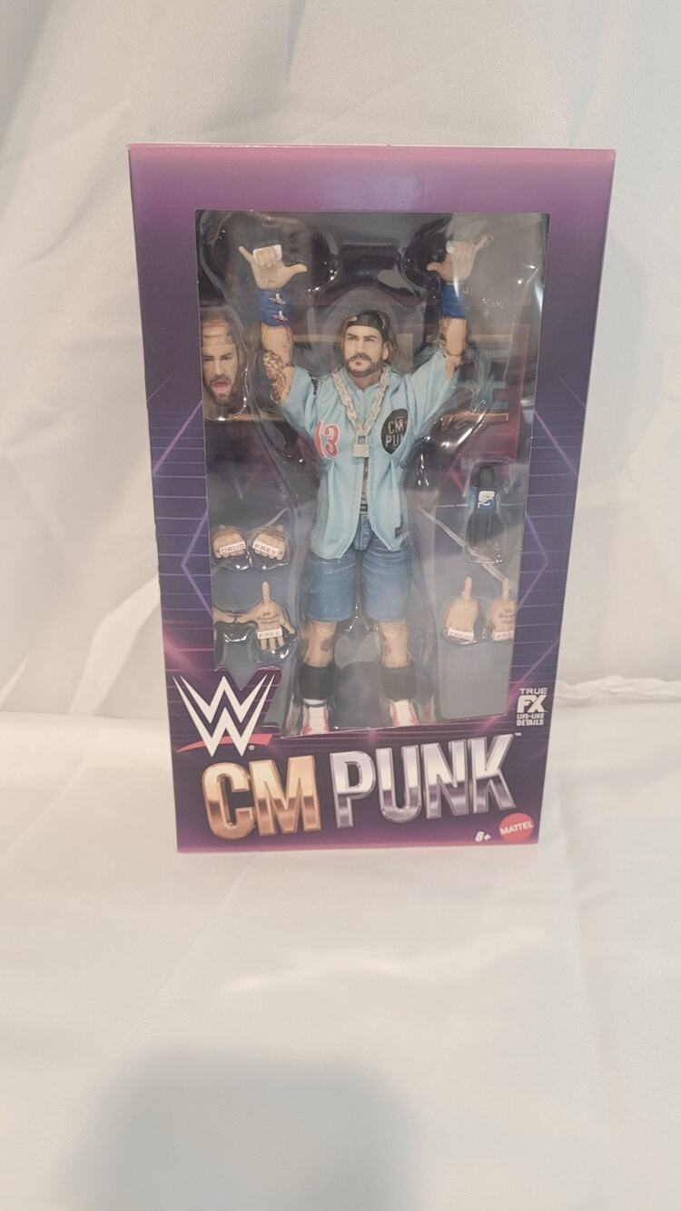 2026 Mattel WWE Elite Mattel Creations Exclusive CM Punk “Punk Life” RARE